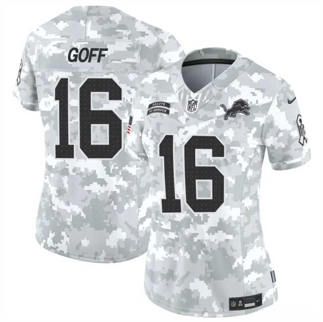 Women's Detroit Lions #16 Jared Goff 2024 F.U.S.E Arctic Camo Salute To Service Limited Stitched Jersey Dzhi,We sell and wholesale Women's Detroit Lions #16 Jared Goff 2024 F.U.S.E Arctic Camo Salute To Service Limited Stitched Jersey Dzhi on line form chian!